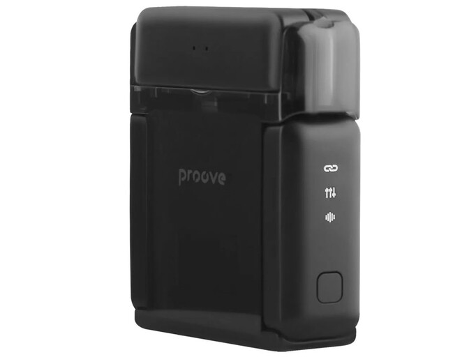 Петличний мікрофон Wireles Proove Live Type-C + Lightning black