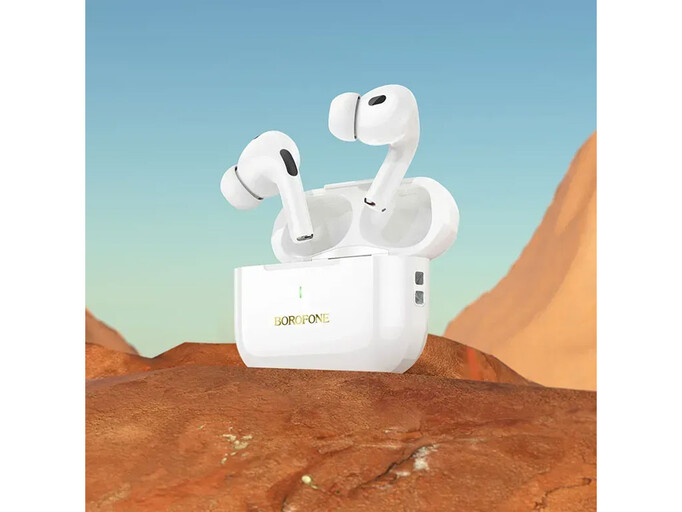 Bluetooth навушники Borofone BW59 ANC white