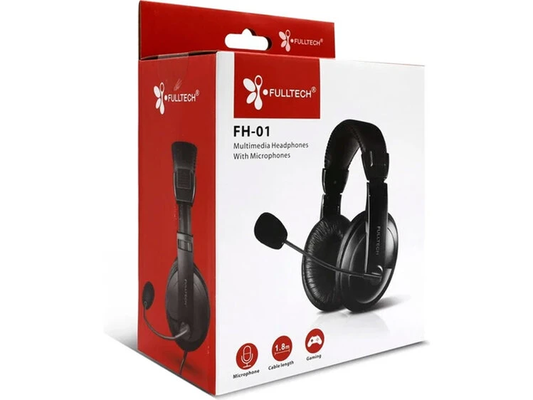 Навушники BIG FULLTECH FH-01 GAMING with microphones black