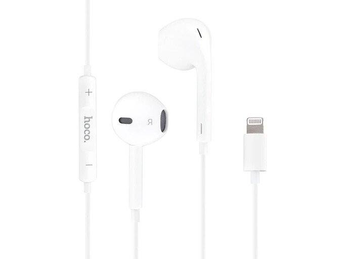 Навушники Hoco M111 lightning white
