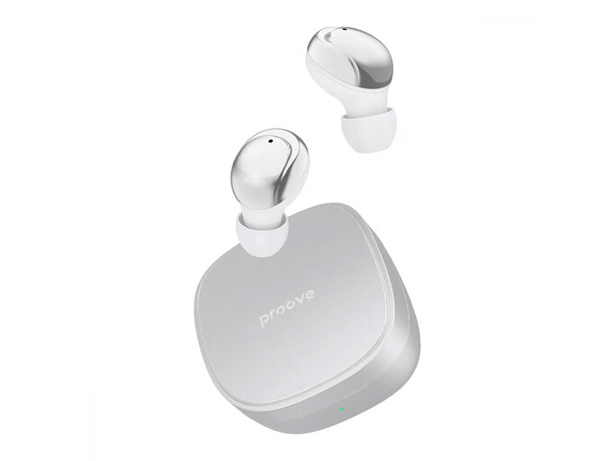 Bluetooth навушники Proove Charm TWS silver