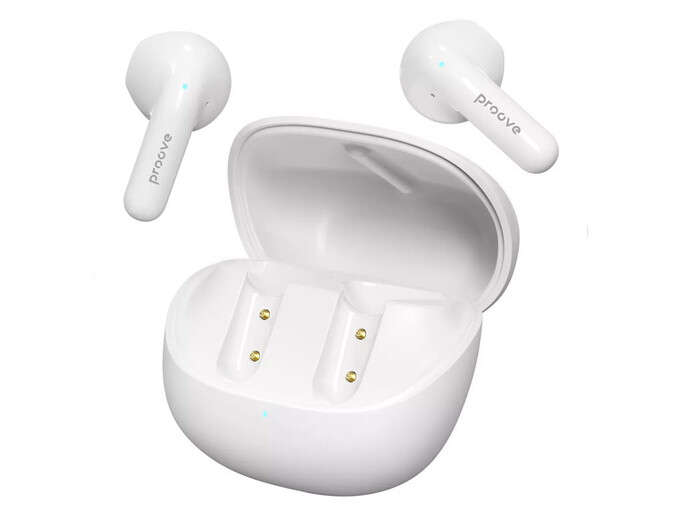 Bluetooth навушники Proove Logic TWS white