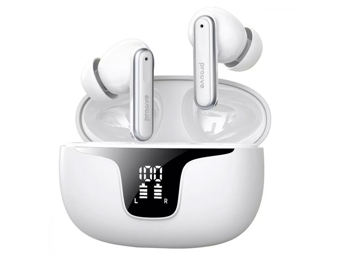 Bluetooth навушники Proove Orion SE TWS white