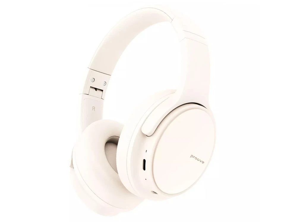 Bluetooth навушники Proove Tender beige