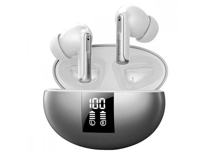 Bluetooth навушники Proove Thunder Buds SE with ANC silver