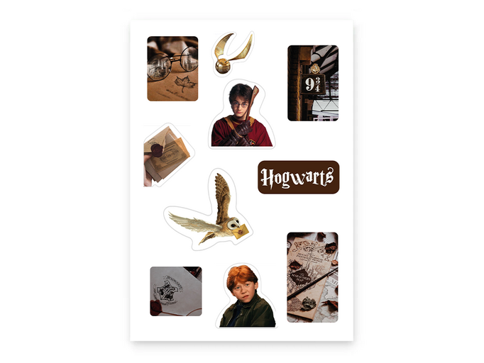 Набір 3D стікерів максі Stix Hogwarts