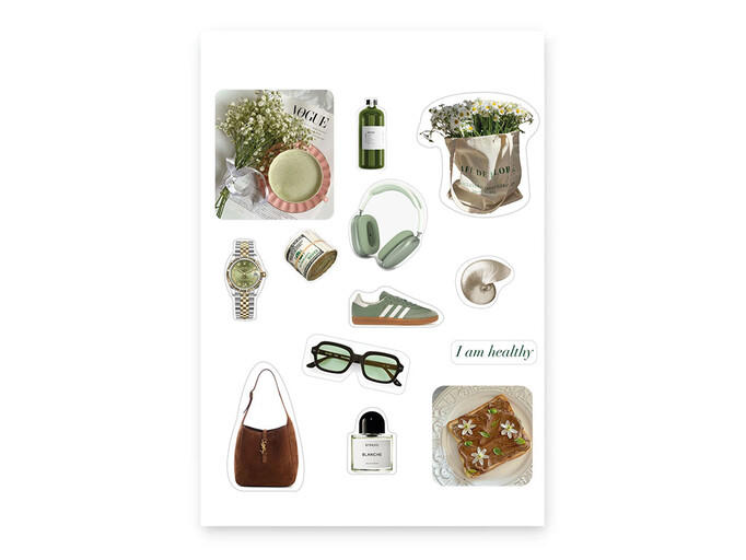 Набір 3D стікерів максі Stix I am healthy