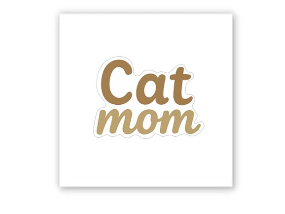 3D стікер Stix Cat mom