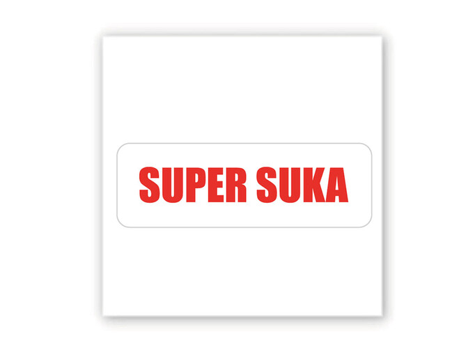 3D стікер Stix Super S*ka