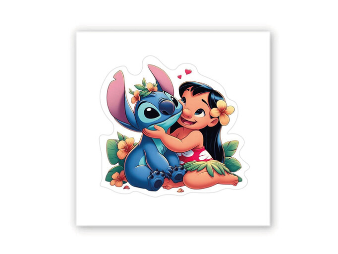 3D стікер Stix Ліло та Стіч