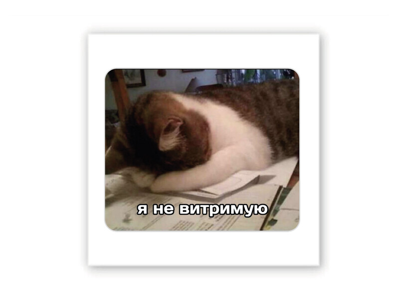 3D стикер Stix я не выдерживаю