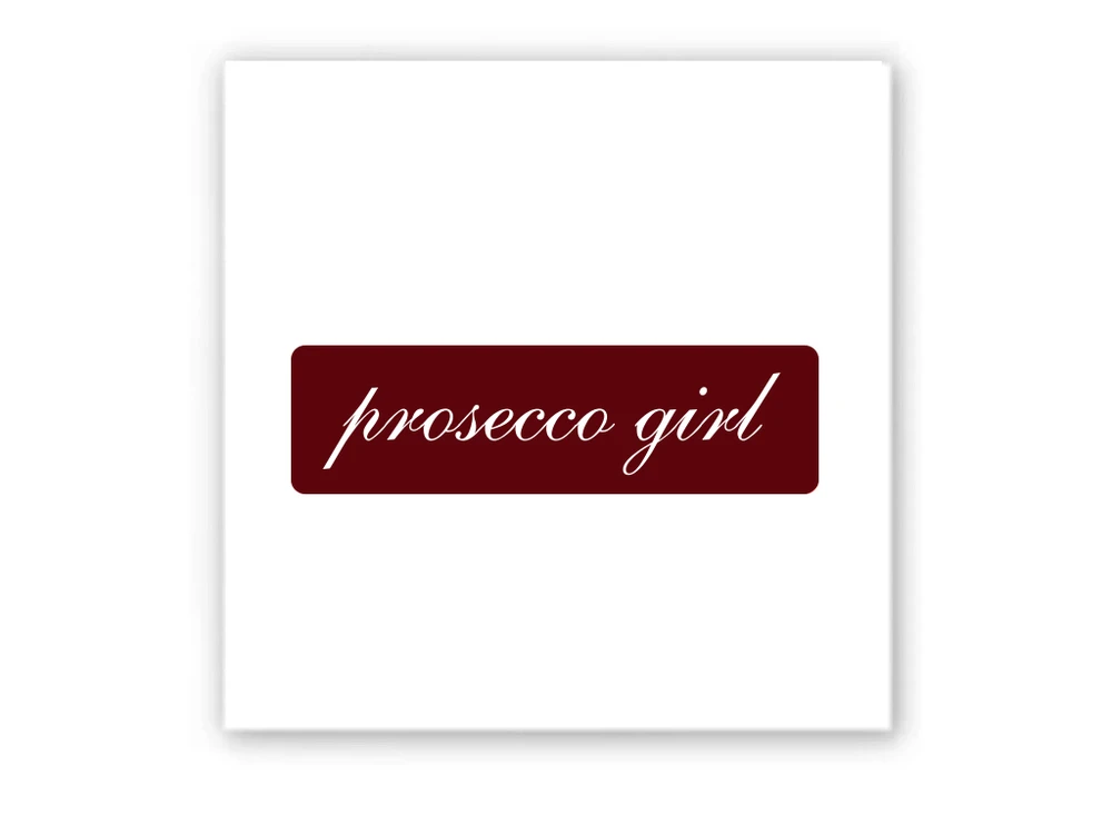 3D стікер Stix prosecco girl