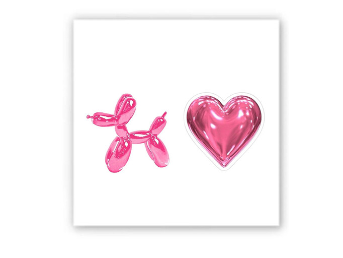 3D стікер Stix Baloon dog/heart