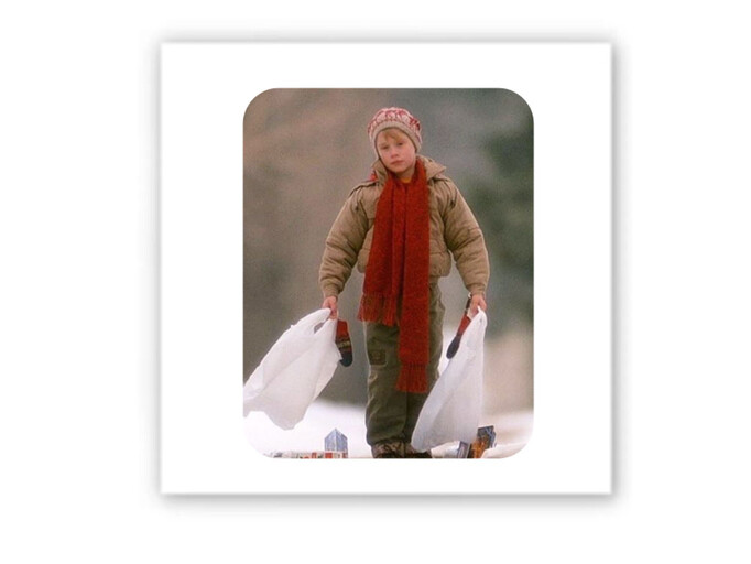 3D стікер Stix Один вдома