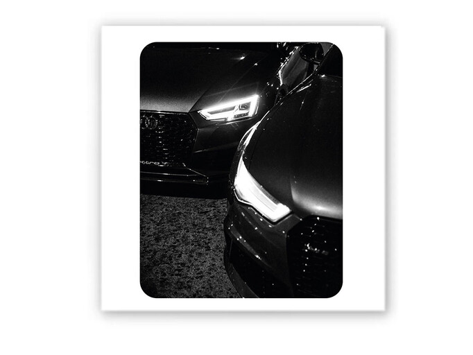 3D стикер Stix Two Audi