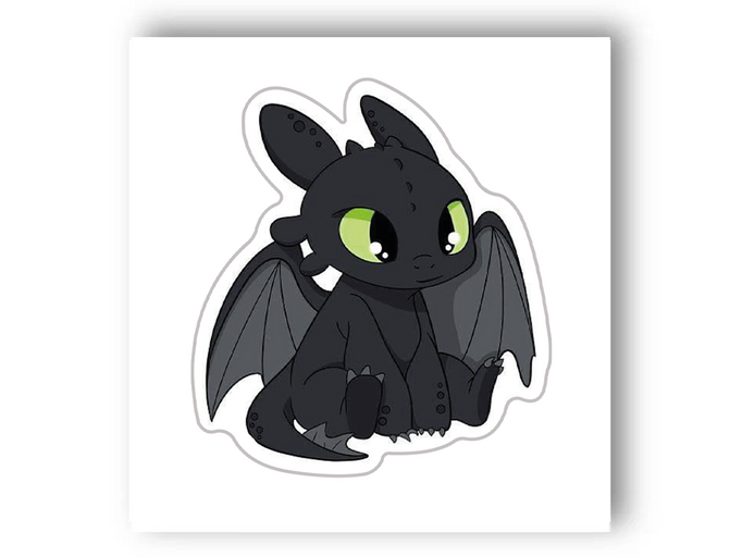 3D стикер Stix Беззубик