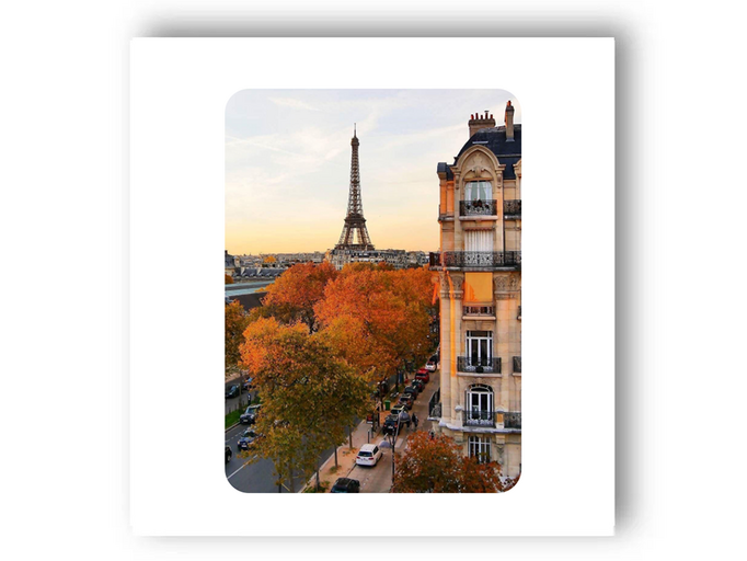 3D стикер Stix осень в Париже