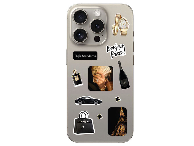 Набір 3D стікерів максі Stix Bonjour Paris!