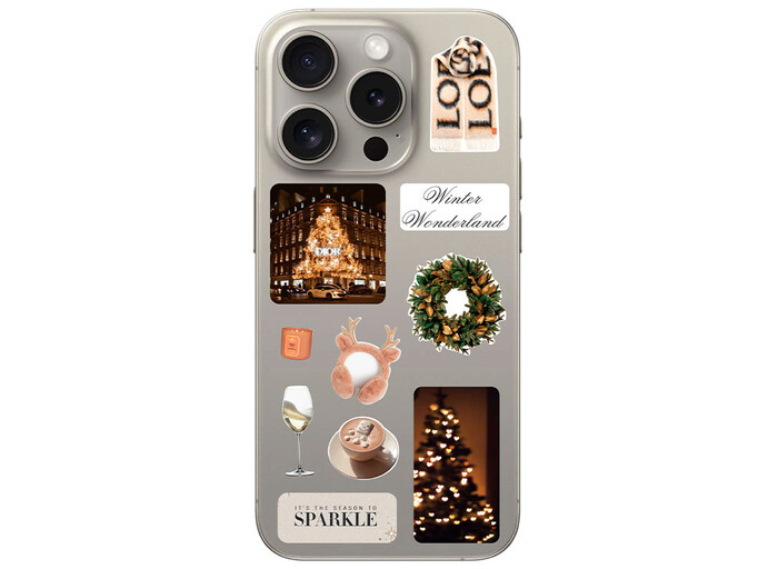 Набор 3D стикеров макси Stix Зимняя сказка