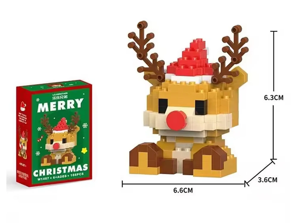 Конструктор фігурка Пікселі CHRISTMAS Deer