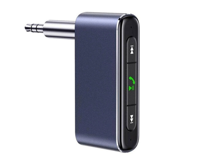 Адаптер AUX Usams US-SJ519 BT receiver серый