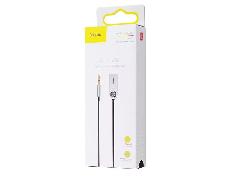 Bluetooth Adapter Baseus BA01 USB to AUX cable black