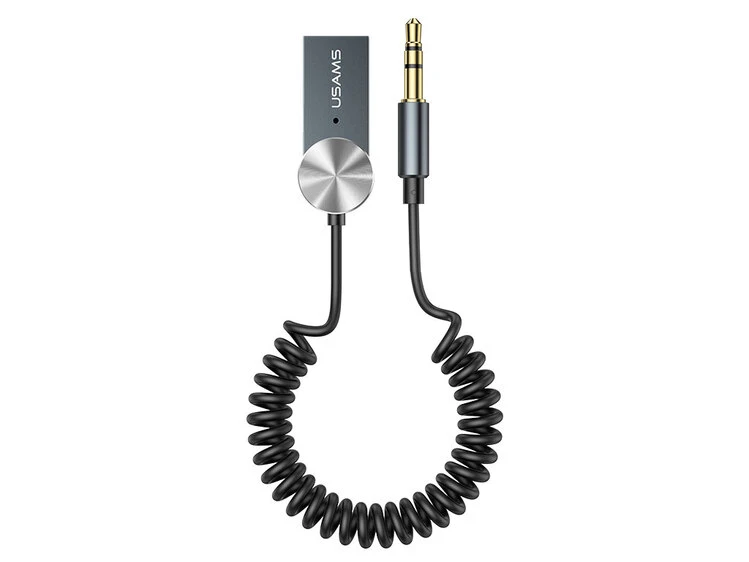 Адаптер AUX Usans US-SJ464 3.5 to USB receiver black