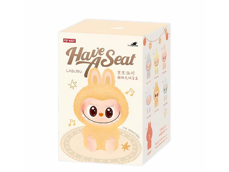 Игрушка-брелок сюрприз Labubu Have a Seat
