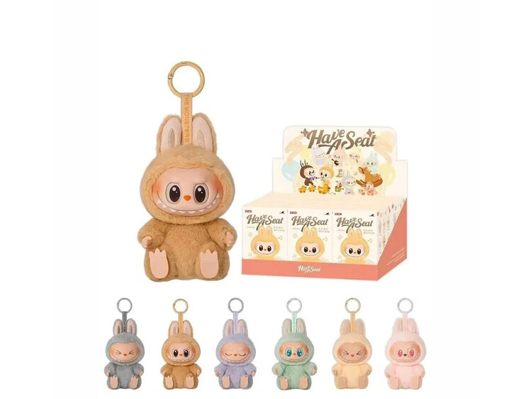 Игрушка-брелок сюрприз Labubu Have a Seat