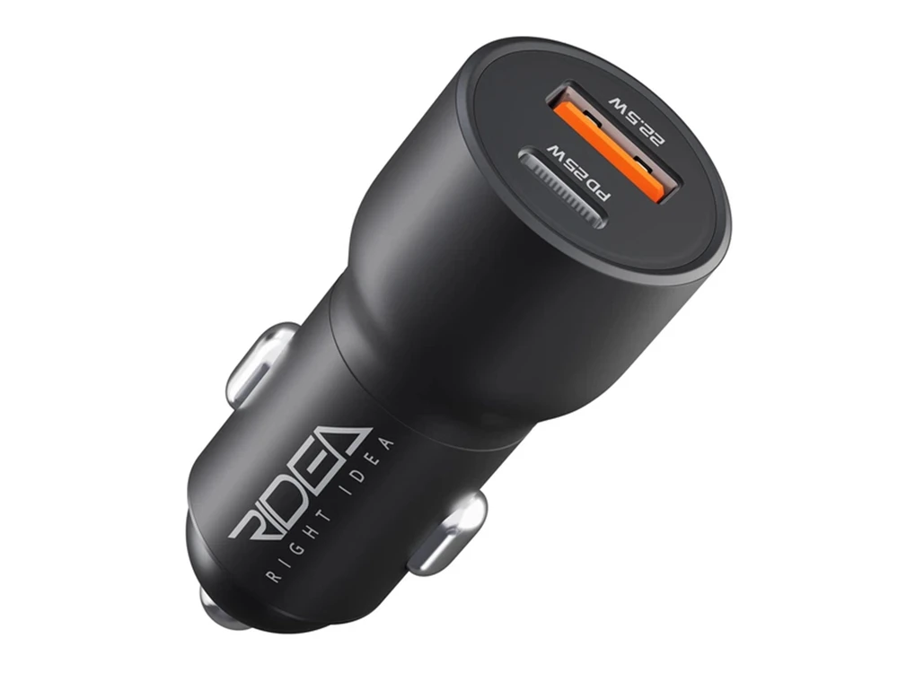 АЗП Ridea RCC30110 1USB/1Type-C/30W black