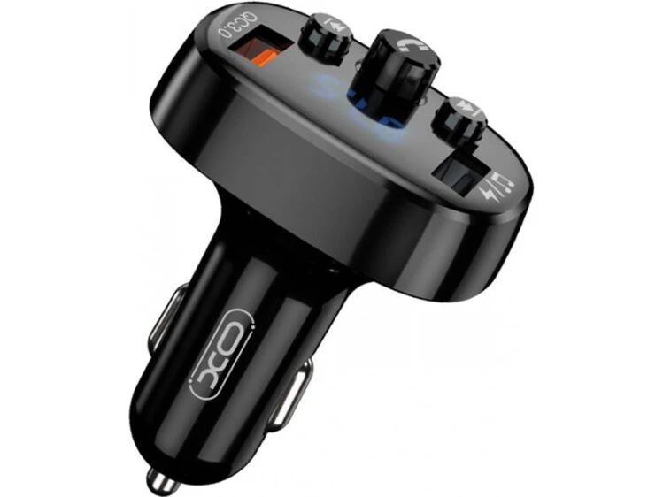 FM Modulator XO BCC03 2USB/3A/18W black