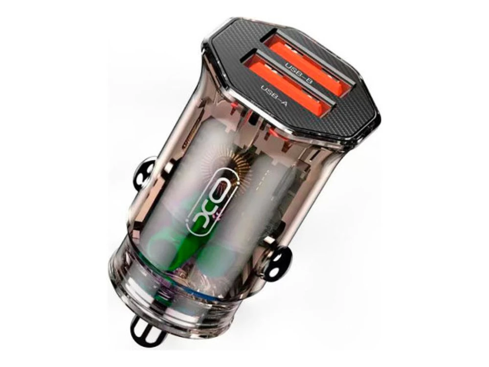 АЗП XO CC49 2 USB/2.4A brown