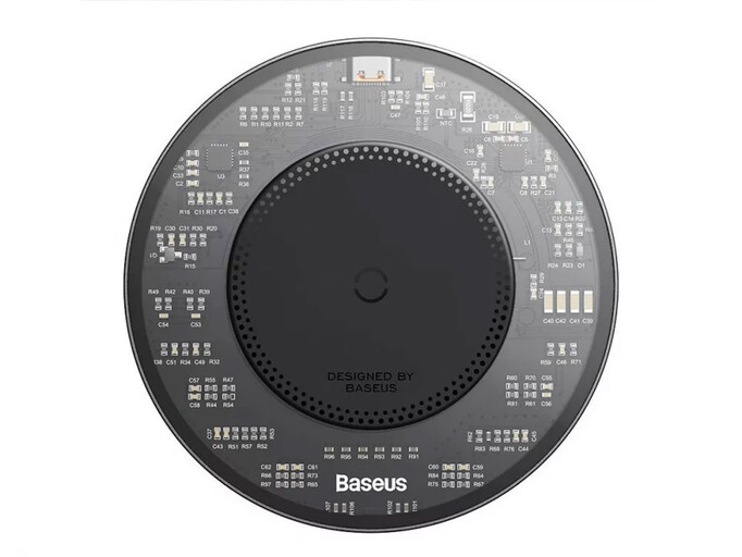 Wireless Charger Baseus Simple 2 15W Type-C black