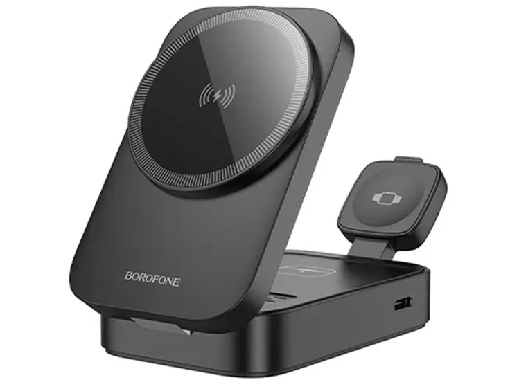 Wireless Charger Borofone BQ38 3in1 15W black