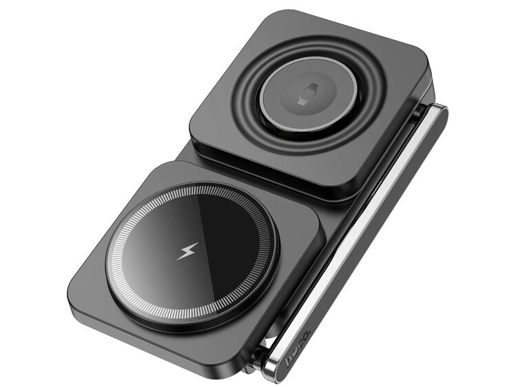 Wireless Charger Hoco CQ10 3in1 15W Type-C black