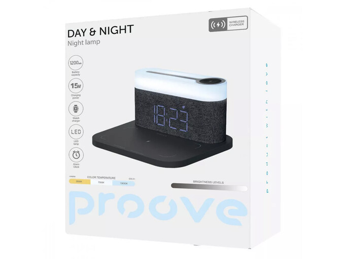 Нічник Proove Day & Night dark gray