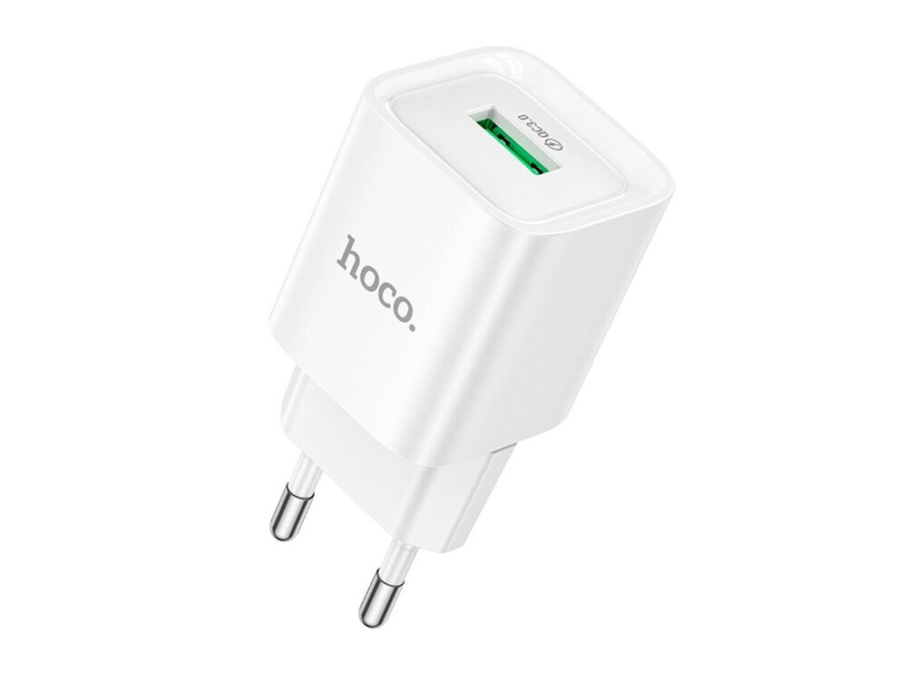 МЗП HOCO C145A 1USB/18W QC3.0 white