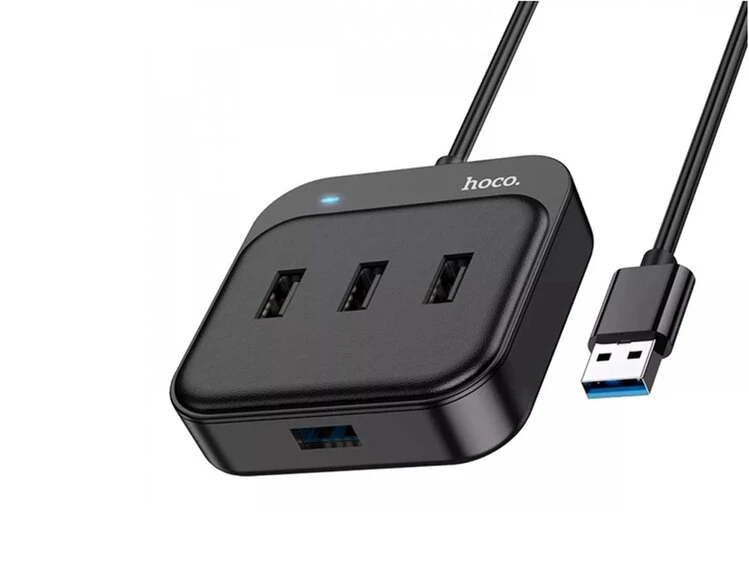 USB 2.0 HUB Hoco HB31 4 in1 (1.2m)