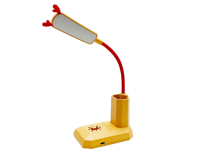 Настільна Led лампа YC5808 250mAh Deer Horns coral