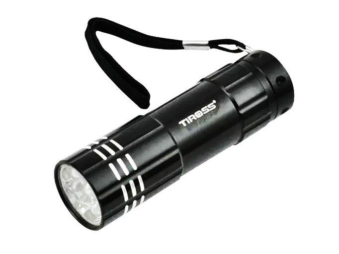 Ліхтарик ручний TIROSS TS-732 black/silver