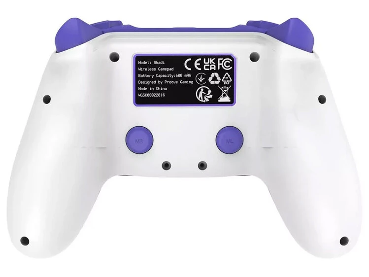 Бездротовий геймпад Proove Gaming Skadi white/purple