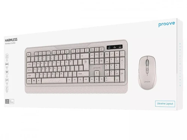 Клавіатура Proove Harmless beige