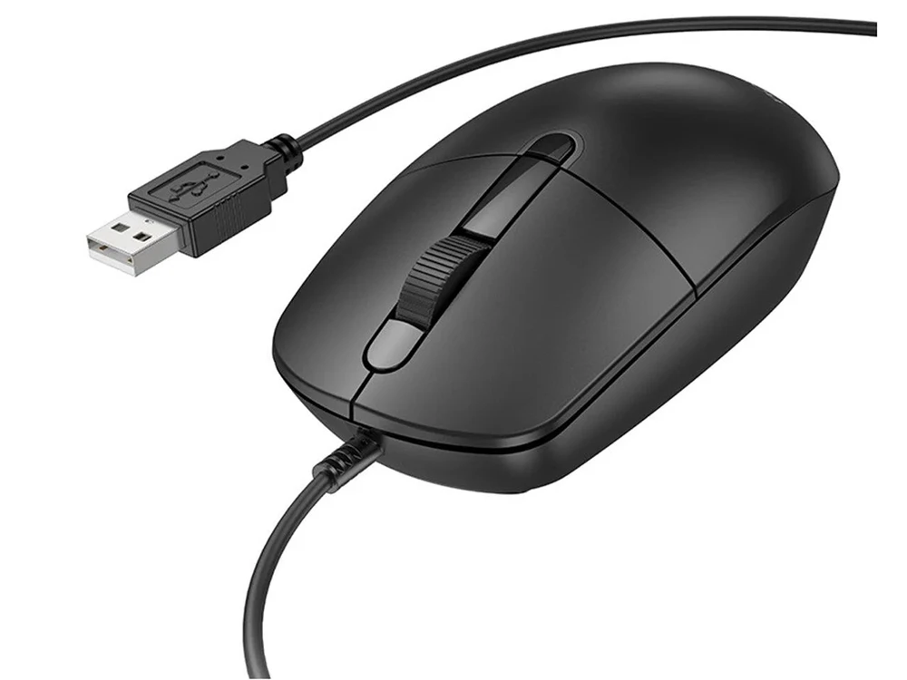Миша USB Borofone BG17 black