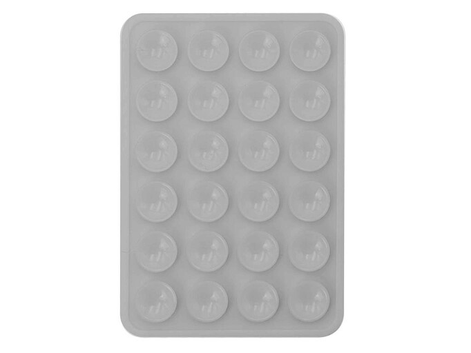 Наліпка на липучках двостороння gray