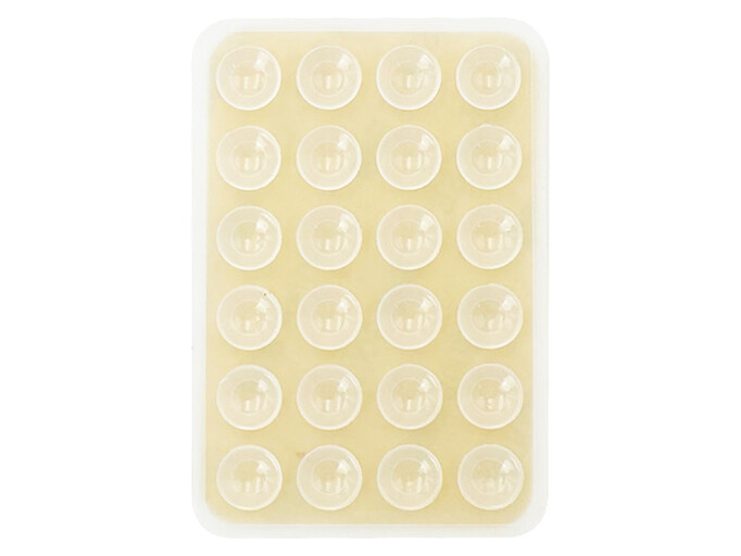 Наліпка на липучках clear