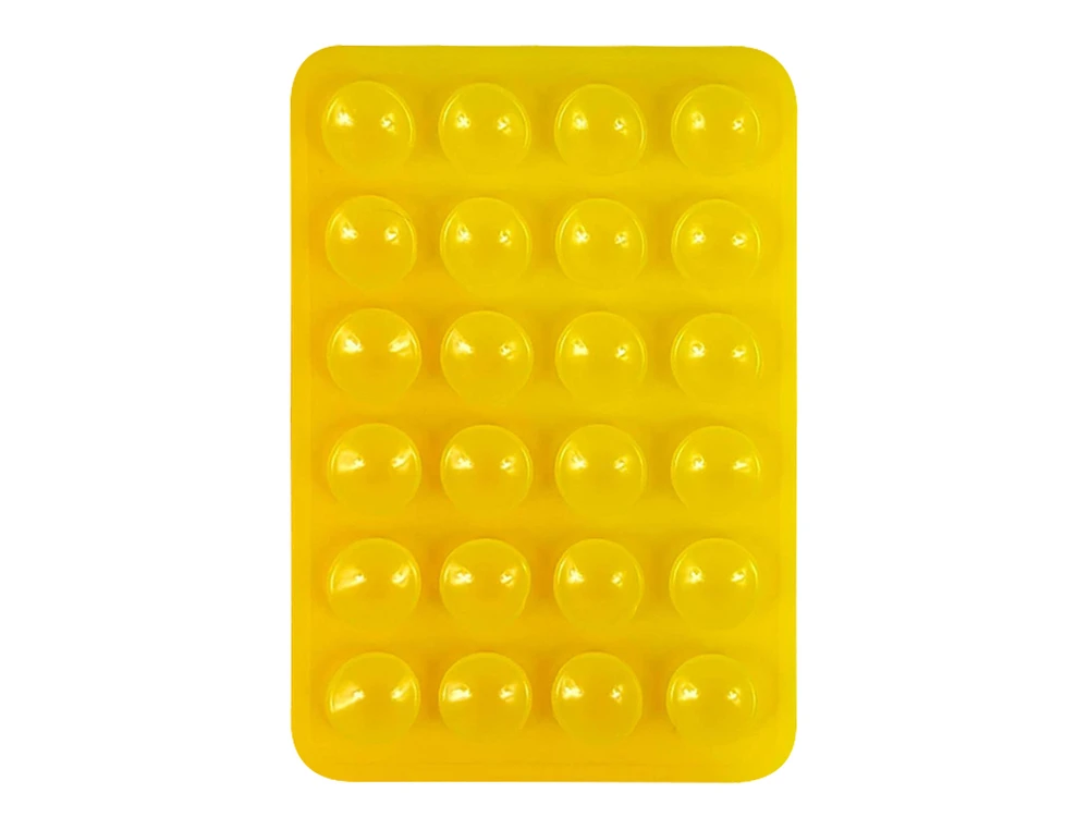 Наліпка на липучках двостороння yellow