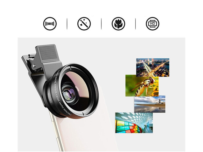 Макро линза APL-0.45WM black