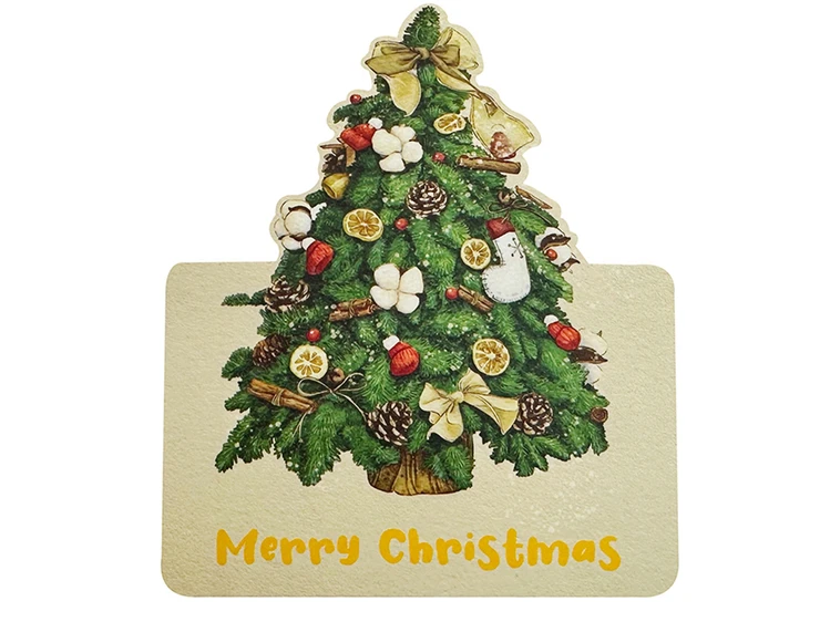 Листівка Новорічна Merry Christmas Christmas tree