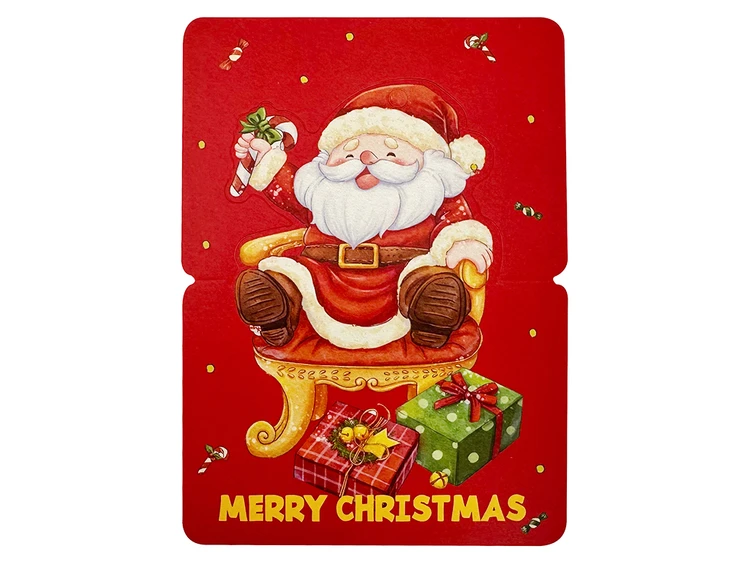 Листівка Новорічна Merry Christmas Santa Claus