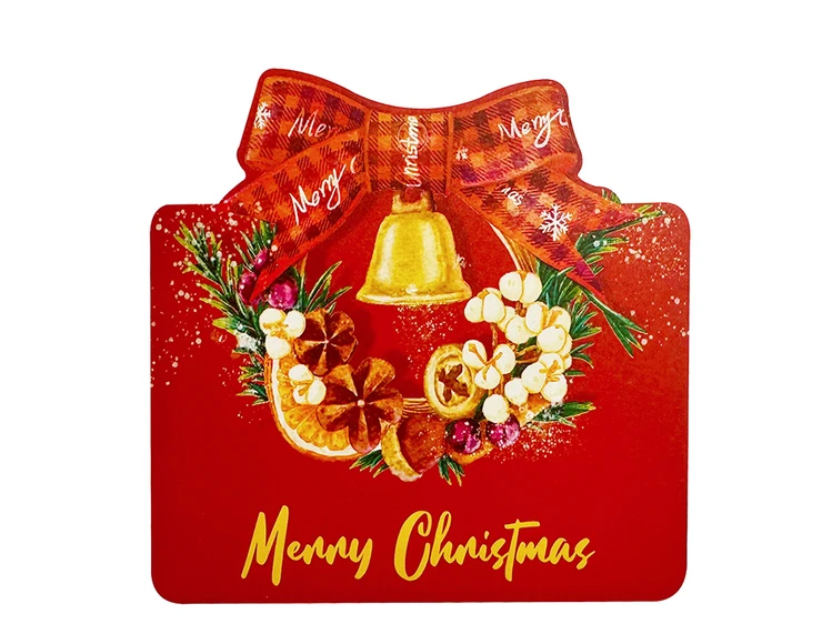 Листівка Новорічна Merry Christmas Wreath